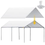 10 X 20 Ft Heavy Duty Carport Canopy Waterproof Garage Shelter Tarp Tent .... Fixed Price $67.61.