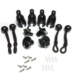 Cacely Coolaroo Replacement Parts Bungee End Cap KIT-2 Sets, Black. Fixed Price $17.79.
