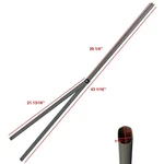For Academy Sports 10X10 One Push Straight Leg Canopy Upper Peak Truss Bars Part. Fixed Price $12.98.