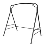 Vingli Upgraded Metal Porch Swing Stand With Black Finish, Heavy 4 Ft,. Fixed Price $125.99.