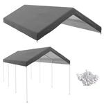 20' X 10' Carport Top For 84C-207WT 84C-386V00WT, Gray. Fixed Price $59.99.