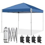 Aoodor 12'X12'/10'X10' Pop Up Canopy Tent With Roller Bag Portable Oxford Shade. Fixed Price $149.99.