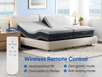 Electric Bed Frame Base Adjustable Legs Wireless Remote Split King Size. Fixed Price $599.99.