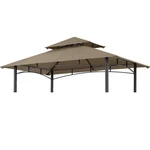 Abccanopy Grill Gazebo Replacement 5X8 Double L-GG001PST-F, Khaki. Fixed Price $67.20.
