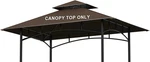 Grill Gazebo Replacement Canopy Top - Aonear 5'X8' Outdoor Bbq Tent Brown. Fixed Price $48.51.