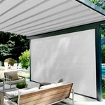 8FT Gray Sun Shade Fabric Roll Replaceable Canopy Pergola Multi-purpose Cloth. Fixed Price $289.59.