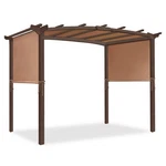 Goplus 6.7'X17' Universal Canopy Cover Replacement Pergola Structure Sun Awning. Fixed Price $54.99.