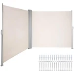 Retractable UV50 Side Awning 71"X236" Beige. Fixed Price $417.99.
