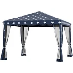 10X10 Ft Outdoor Shelter Pop-up Patio Canopy Tent With Sidewalls For Party Event. Fixed Price $144.99.