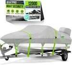 1200D Waterproof Boat Cover With Motor 16-18.5FT. Fixed Price $169.99.
