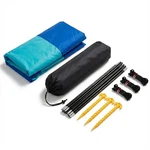 Wind-resistant Beach Shade Tent 150 Sq Ft Oversized Canopy With Sand Anchors 4 L. Fixed Price $125.92.
