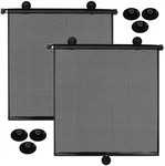 Pack Extra Wide Car Window Shades Large Sun For 22 24 Inch. Fixed Price $53.99.