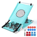 Apluschoice Toss Game Cornhole Board Set Pool 8 Bean Bags & Pit Balls. Fixed Price $69.99.