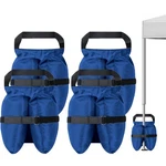 Hazben Heavy Duty 120LB Blue Sand Bags Set Of 4 For Tent Canopy Gazebo Weights. Fixed Price $20.98.