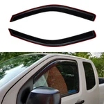 In-channel Window Vent Visors Rain Guards For 2005-2019 Nissan Frontier King Cab. Fixed Price $39.94.