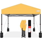 Best Choice Products One-person Setup Instant Pop Canopy Case 4 Weight 8X8FT. Fixed Price $89.99.