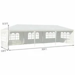 Costway 10'X30' Party Wedding Patio Tent Canopy Heavy Duty Gazebo - White. Fixed Price $179.78.
