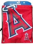 Mlb Los Angeles Angels Drawstring Backpack Laundry Bag Camp Beach. Fixed Price $12.99.
