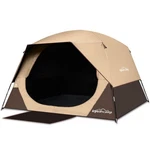 4 Person Blackout Camping Tent, Easy Setup Waterproof Family Dome For Ca.... Fixed Price $110.29.