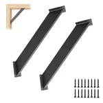 2 Pcs 45 Degree Angle Support Brackets, Pergola Kit Heavy Duty Connector For Woo. Fixed Price $64.06.