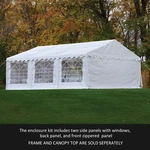 Enclosure Kit W/windows 4 Party Tent, 20X20X10 (canopy & Frame Sold Separately). Fixed Price $349.99.