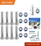 8 Pack Replacement Screws For Abccanopy 10X10 Tent. Fixed Price $15.99.