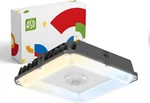 Asd Led Canopy Light 100/70/60W With Q-base 3000/4000/5000K 14448LM 10"X10" IP65. Fixed Price $38.38.