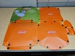 Coleman Origami Dishware Set Lightweight Compact Bowl Cup Spoon Orange (A4). Fixed Price $29.50.