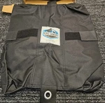 (qty 4) King Canopy Universal Weight Bags INAWB400 Black Sturdy 600 Denier. Fixed Price $18.75.