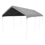 King Canopy Drawstring Cover 10FT By 20FT Fits 8 Frame Silver. Fixed Price $110.39.