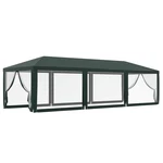 10' X 28' Gazebo Canopy Cover Party Tent With Removable Mesh Side Walls Patio. Fixed Price $199.99.