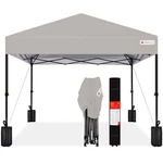Best Choice Products One-person Setup Instant Pop Canopy Case 4 Weight 8X8FT. Fixed Price $84.99.