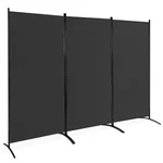 Costway 6FT Black 3 Panel Folding Room Divider Privacy Screen. Fixed Price $88.99.