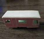 Matchbox Trailer Caravan Pink No 23 Lesney England Intact W/ Top!. Fixed Price $12.99.
