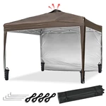 Instahibit 10X10 Ez Pop Up Canopy With Sidewall Party Tent Outdoor Shelter. Fixed Price $99.90.