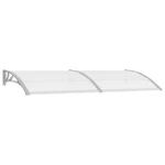Door Canopy Gray 94.5"X39.4" Pc. Fixed Price $114.05.