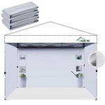 Acepic Instant Sidewalls 10X10 Ft For Pop Up Canopy, Waterproof And Uv.... Fixed Price $62.06.
