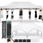 Cobizi 10X20 Pop Canopy With 6 Sidewall,heavy Duty Upf 50+ Seas.... Fixed Price $449.80.