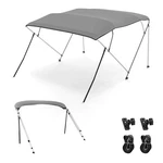 Goplus 4-BOW Boat Bimini Top Sun Shade Canopy W/ Storage Boot Straps. Fixed Price $129.99.
