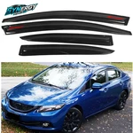 Window Visors For 12-15 Honda Civic Sedan Mugen Style Shade Vent Smoke Acrylic. Fixed Price $41.99.
