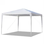3X3M Waterproof Tent W/ Spiral Tubes, White, Portable. Fixed Price $64.89.