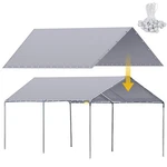 Wesnoy 12 X 20 Ft Heavy Duty Canopy Replacement Cover Waterproof Carport Gara.... Fixed Price $70.24.