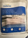Nib Coolaroo 13'X7' Rectangle Sun Shade Sail Pebble Protection Camping Pool. Fixed Price $37.99.
