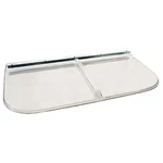 Window Well Cover 250 Lb. Weight Capacity Clear Plastic Hardware 52 In. X 26. Fixed Price $158.58.