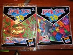 Lot Of 2 Jumbo 3D Book Sox Stretchable Fabric Covers With Glasses Sealed. Fixed Price $8.95.