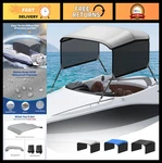 3 Bow Bimini Top Replacement Cover 900D Oxford Boat Canopy Sun Shade W/ Mesh Sid. Fixed Price $70.39.
