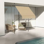 Freestanding Retractable Awning, Non-screw. Fixed Price $95.99.