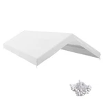 19.7' X Carport Replacement Canopy Uv Resistant Garage Cover With Ball. Fixed Price $78.61.