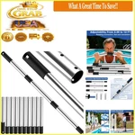 12 Ft Stainless Steel Telescopic Pool Pole Adjustable Heavy Duty Professional. Fixed Price $45.79.