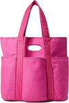 Free People Caravan Canvas Tote Bag Pink Large Pockets Travel Summer Nwt. Fixed Price $83.60.